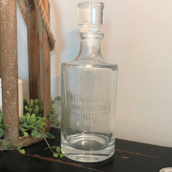 HarleyDavidson Other New Harleydavidson Glass Decanter Poshmark